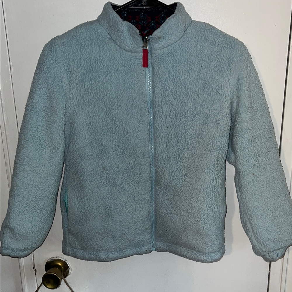 Patterned Girls Jacket - Multicolor Medium 7/8 - Picture 9 of 13